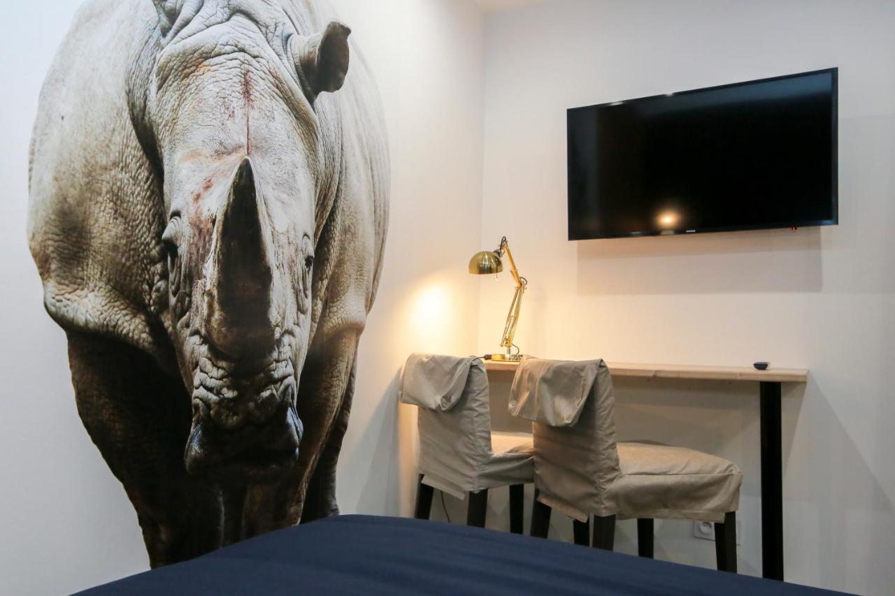 Le Rhinoceros, T1 Hypercentre Chic Et Cosy, Wifi Par Sovalfi Apartment Saint-Etienne  Luaran gambar